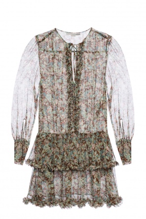 Patterned dress with ruffles, zdjęcie 1 Patterned dress with ruffles od Stella McCartney